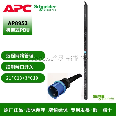 施耐德（APC）AP8953 Switched Rack PDU 開關(guān)式機(jī)架配電單元